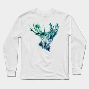 Roaring Deer Long Sleeve T-Shirt